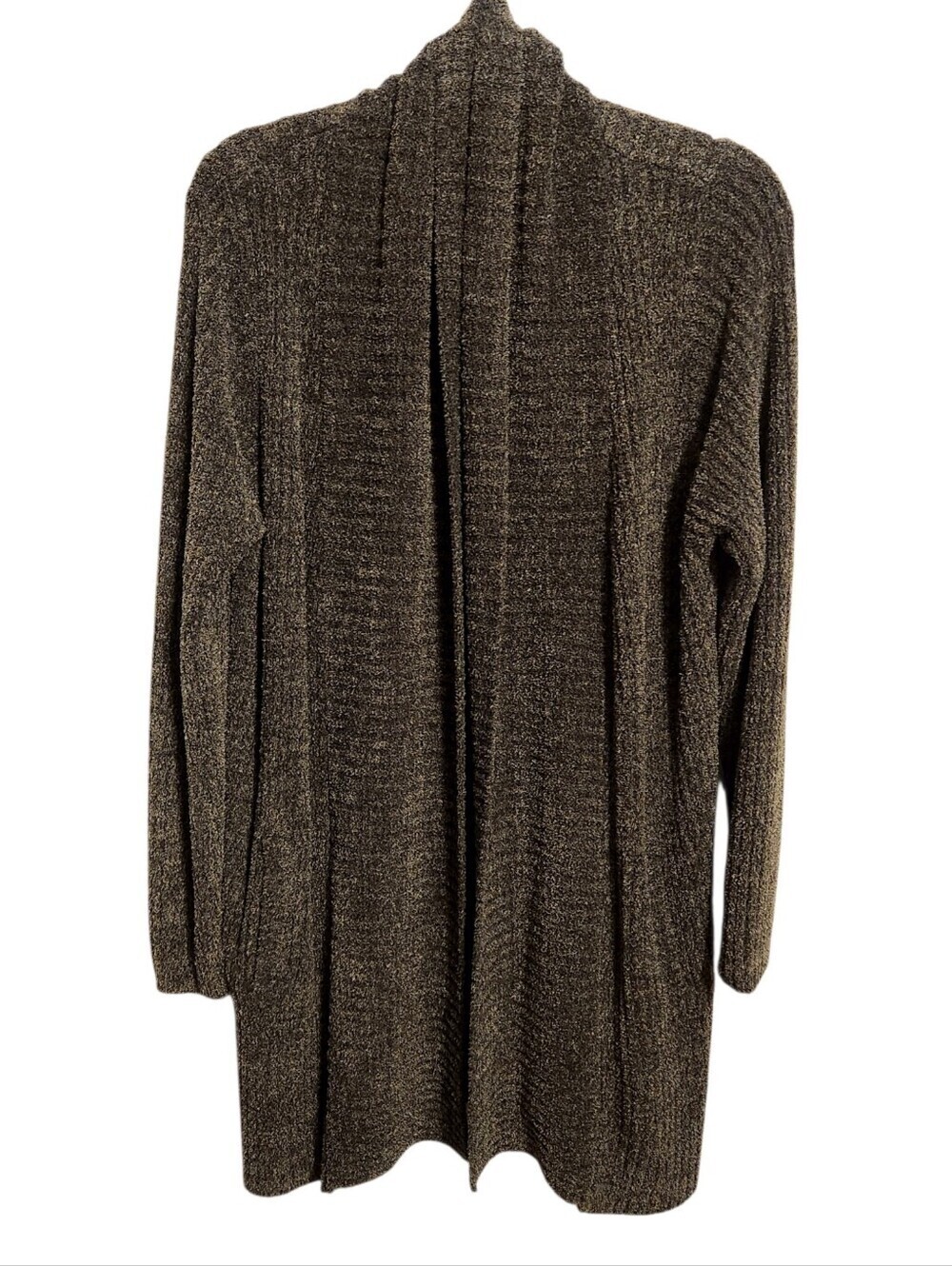 Barefoot Dreams | Charcoal Gray CozyChic Lite Circle Cardigan Sweater (1X)